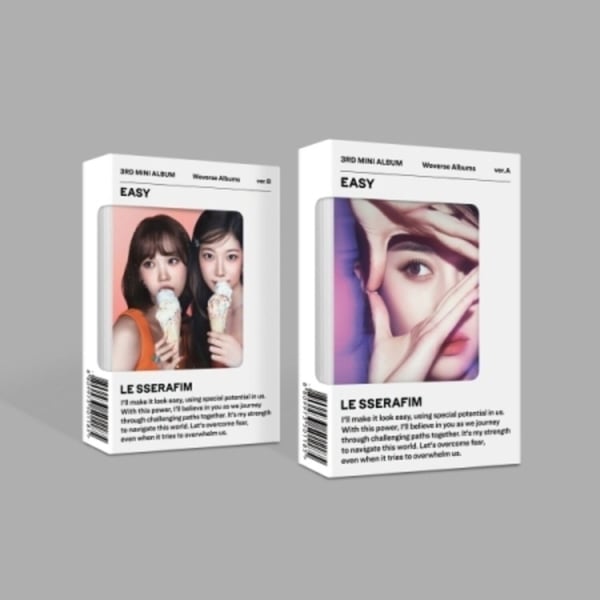 Le Sserafim - Easy (Weverse Albums Ver.) Tilfeldig (CD)