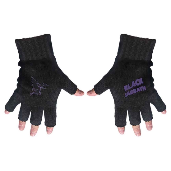 Black Sabbath - Purppura logo & paholaisen sormettomat käsineet