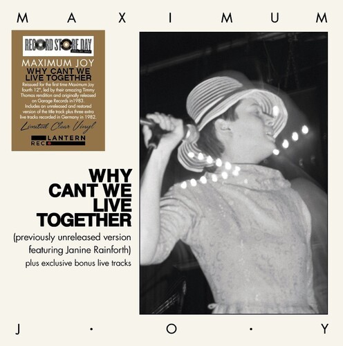 Maximum Joy - Why Can't We Live Together (LP)