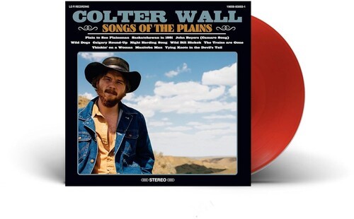 Colter Wall - Songs Of The Plains (Ltd Rød Vinyl) (LP)