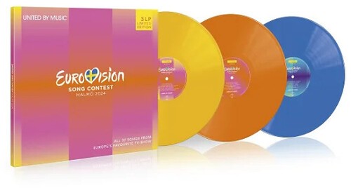 Various Artists - Eurovision Song Contest Malmö 2024 (Farget 3LP) (LP)