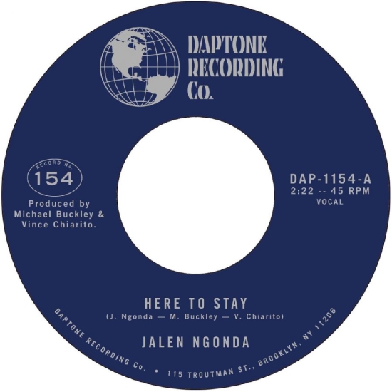 Ngonda Jalen - Here To Stay B/W If You Don't Want (Vinylsingle)