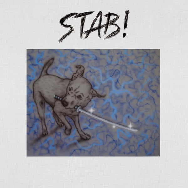 Agent Blå - STAB! (Svart Vinyl LP) (LP)