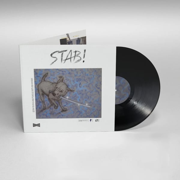 Agent Blå - STAB! (Svart Vinyl LP) (LP)