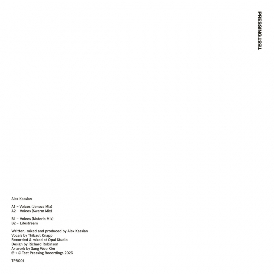 Alex Kassian - Voices (LP)