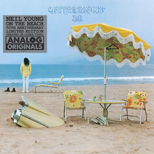Neil Young - On The Beach (50-årsjubileumsutgave i klar vinyl) (LP)