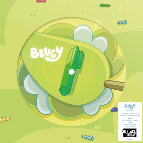 Various Artists - Bluey - Rug Island / Bluey Theme Tune (7-tommers bildedisk) (Rsd) (Vinylsingle)