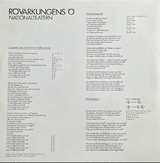 Nationalteatern - Rövarkungens Ö (Blå Vinyl) (LP)