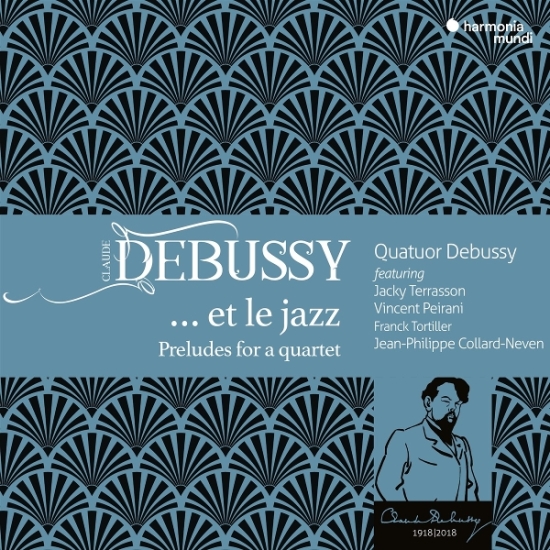 Quatuor Debussy | Acky Terrasson | Vincent Peirani - Debussy... Et Le Jazz (Preludes For A Quartet) (CD)