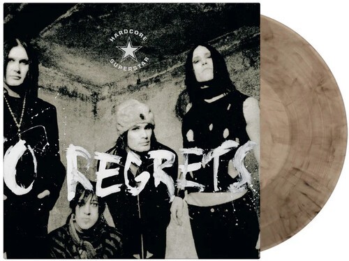 Hardcore Superstar - No Regrets (Ltd Crystal Black/Clear Vinyl) (LP)