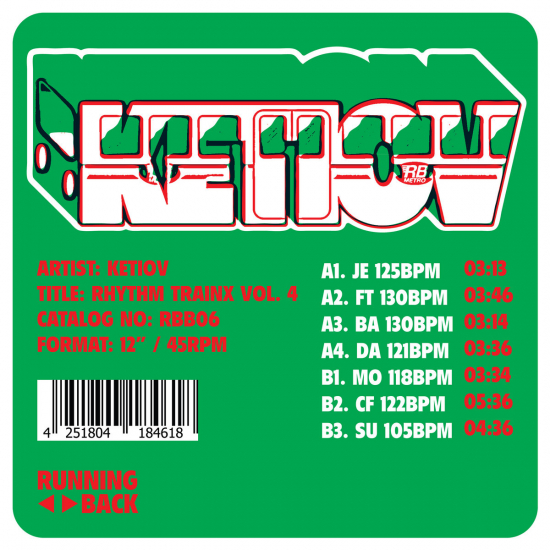 Ketiov - Rhythm Trainx Vol. 4 (Maxisingle)