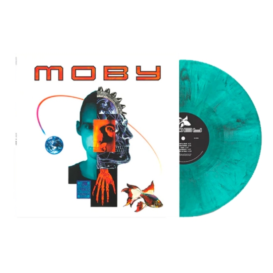 Moby - Moby (Sort, Hvid og Blå Marmoreret Limited Edition) (LP)