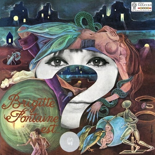 Brigitte Fontaine - Brigitte Fontaine Est Folle (Ltd Deluxe 2LP Remastered Genudgivelse) (LP)