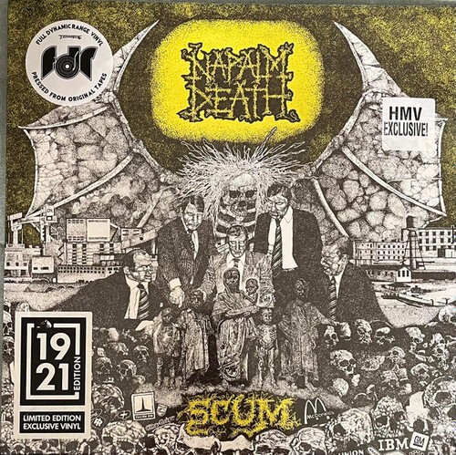 Napalm Death - Scum (Ltd White Vinyl LP) (LP)