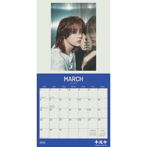 Txt  - 2026 Square Calendar