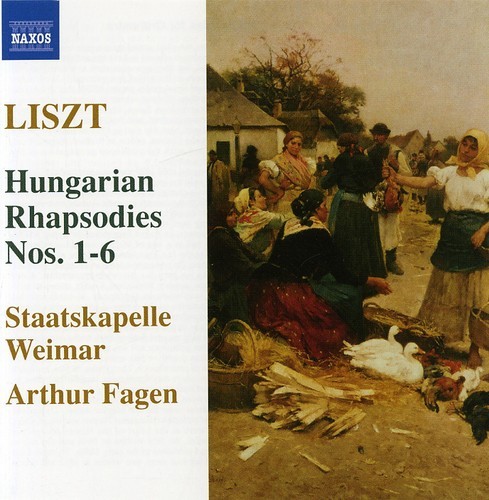 Liszt - Unkarilaiset rapsodiat nro 1-6 (CD)