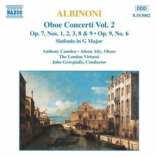 Tomaso Albinoni - Oboe Concerto Vol 2 (CD)