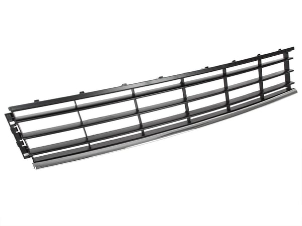VW Passat B7 10-15 grill grill i främre stötfångare mitten SVART + KROMlist