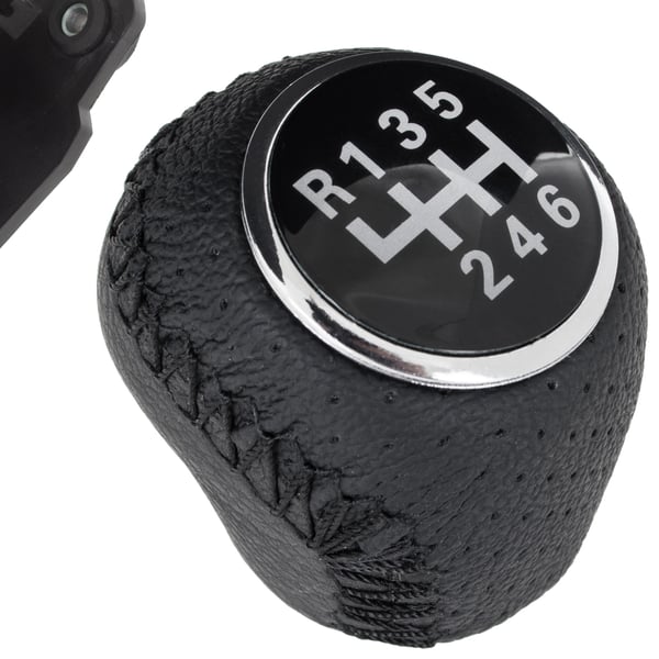 Fiat Ducato 2006- 6-gears gearstang + SORT + FORKROMET 6-gears gearstangsknop 2 stk. SÆT