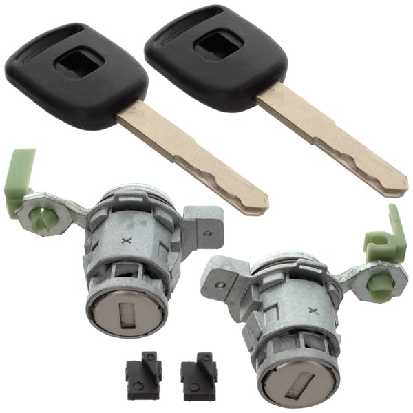 Honda CR-V II 02-05 Låsinsats framdörr vänster + höger 2-delars set Honda CR-V II 02-05 Låsinsats framdörr vänster + höger 2-delars set