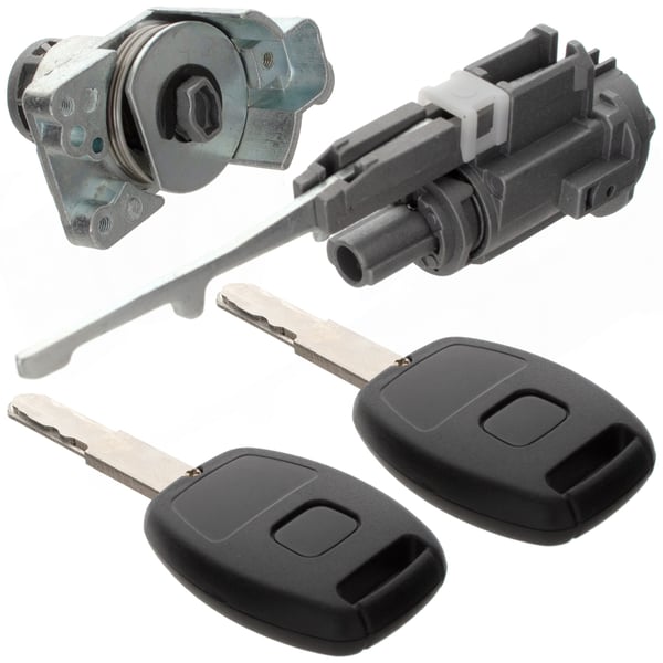 Honda CR-V III 06-12 tändningslåsinsats + låsinsats vänster framdörr 2 st. Set