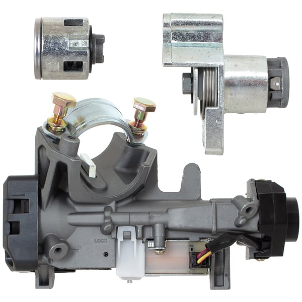 Honda CR-V III 06-12 komplett tändningslås + låsinsats vänster framdörr + handskfacksinsats 3 st. Set