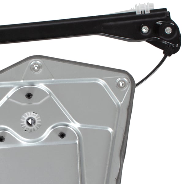 Skoda Superb II 08-15 elektrisk rudehejs forrest venstre MED PANEL