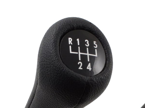 BMW 5 E39 95-04 gearknappe eksklusiv 5 gear med manchet og ramme 2 stk.