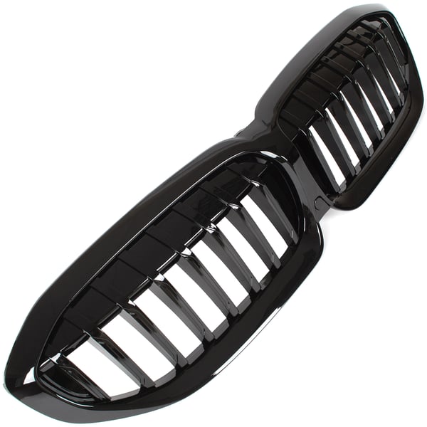 BMW 3 G20 G21 18-22 strålkastargrill (njure) SVART GLOSSY