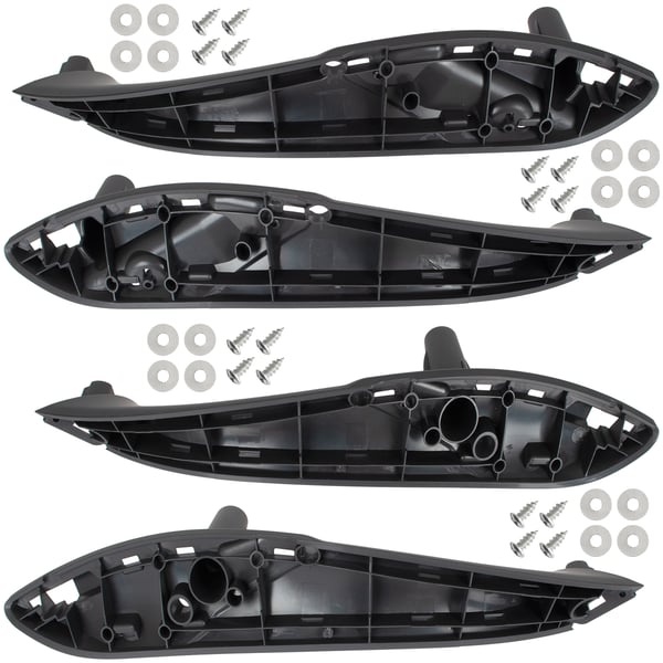 BMW 3 F30 F31 11-19 set med innerdörrhandtag fram + bak 4 st. SET SVART BMW 3 F30 F31 11-19 set med innerdörrhandtag fram + bak 4 st. SET SVART