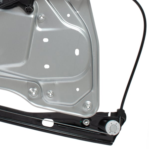 Skoda Superb II 08-15 elektrisk rudehejs forrest venstre MED PANEL