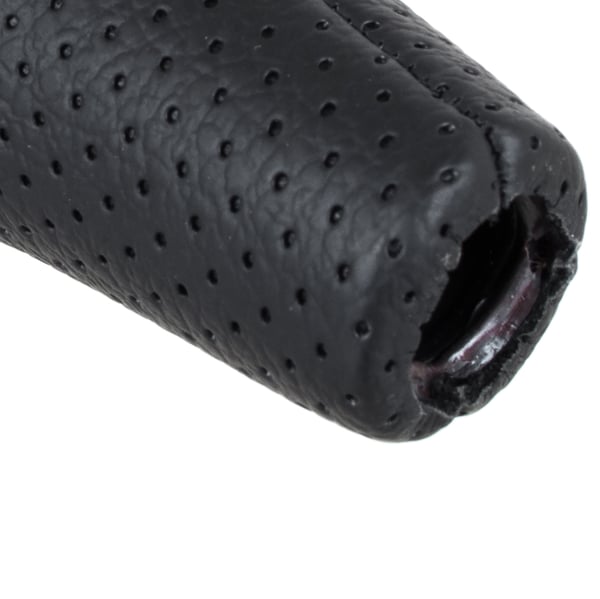 BMW E34 E36 E38 E39 E46 E60 E61 E87 E90 X3 X5 gearstang greb sort perforeret læder 5 gear