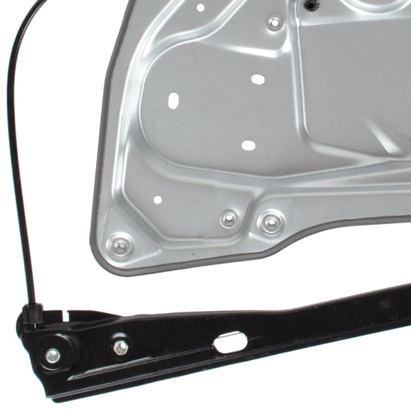 Skoda Superb II 08-15 elektrisk rudehejs forrest venstre MED PANEL