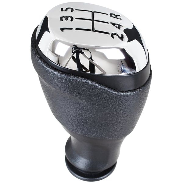 Renault Clio IV 12-20 gearstang sort ABS og krom med 5-trinsmønster