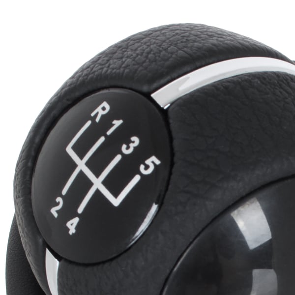 MINI F55 2013- gear skiftegreb sort med støvebælg og ramme 5 gear