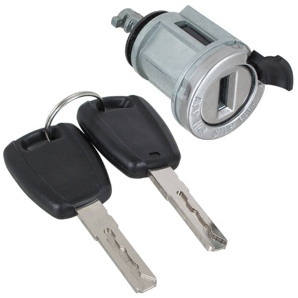 Fiat Punto 99-12 tändningsinsats + 2 nycklar set