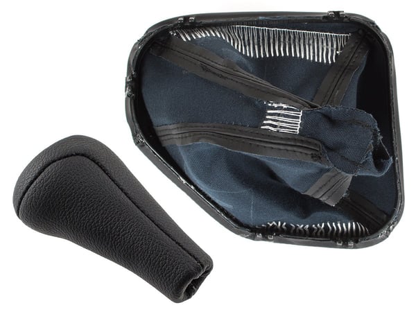 BMW 5 E39 95-04 gearknappe eksklusiv 5 gear med manchet og ramme 2 stk.