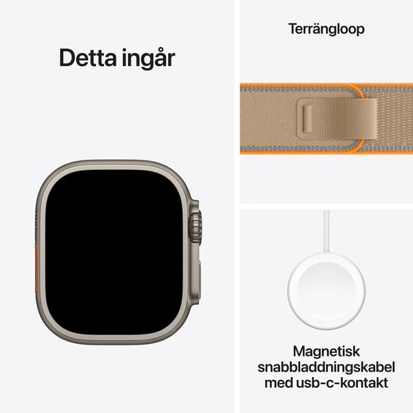 Apple Watch Ultra 4 49mm LTE (natural titaniumium/sand trail Loop) M/L