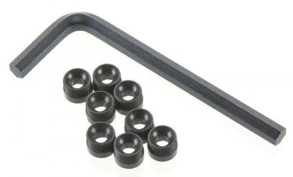 TRX-7033X Aluminum caps, pivot ball