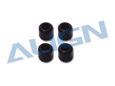 H60064BT Landing Skid Nut x4 Black