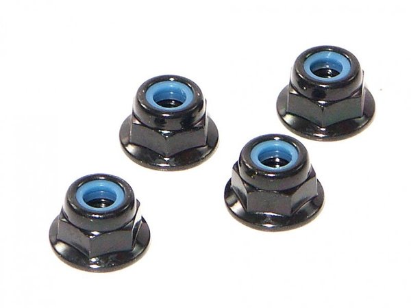 HPI-Z684 Flange Lock Nut M4 (4pcs)