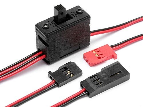 HPI Strømbryter med Ladekabel
