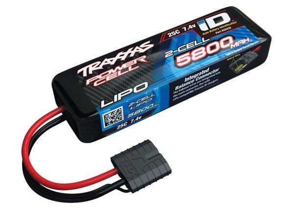 2s  5800mAh - 25C - Traxxas iD Li-Po