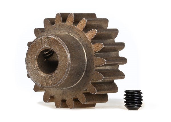 TRX-6491X Gear 18T Pinion 1.0M Pitch 5mm shaft