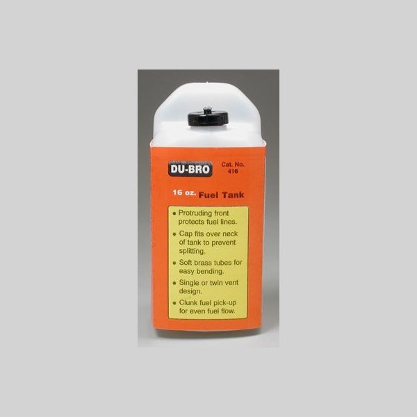 DB416 Dubro Tank 480cc 16 oz 145x60x68mm