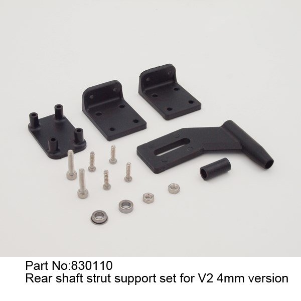 JW830110 Støtte til bagakselstøtte til V2 4mm