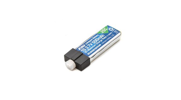 1s   500mAh - 25C - LiPo E-Flite High Current UMX