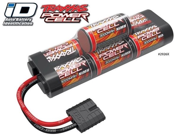 8.4V 3000mAh - Traxxas Hump iD - NiMh - TRX-2926X