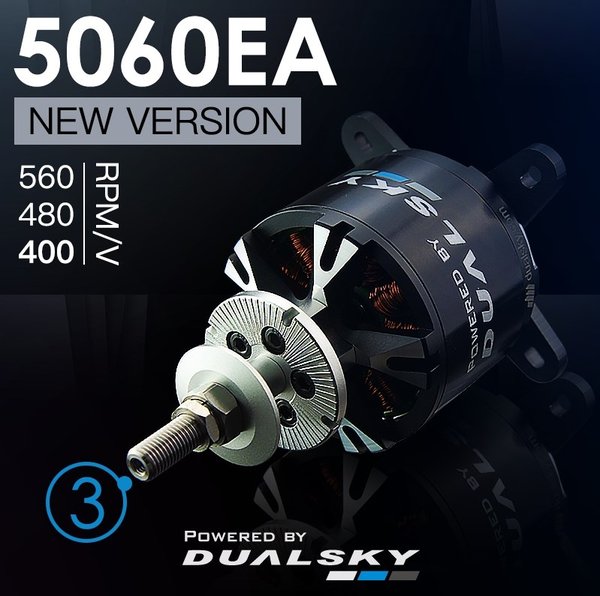 Dualsky X-Motor 5060 V3 490KV 392gram