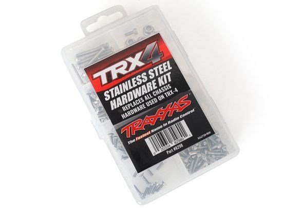 TRX-8298 hardwarekit rustfrit stål TRX-4